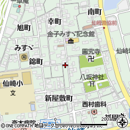 山口県長門市仙崎錦町1165周辺の地図