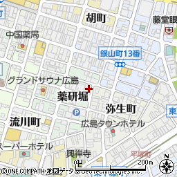 ラクピー薬研堀第４駐車場周辺の地図
