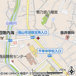 沼隈石油株式会社周辺の地図