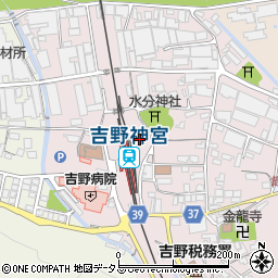 吉野川林業株式会社周辺の地図