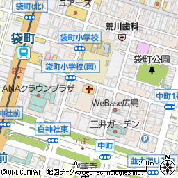 広島日仏学院周辺の地図