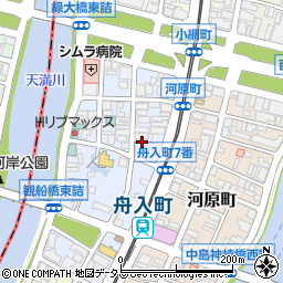 広島県広島市中区舟入町6-18周辺の地図