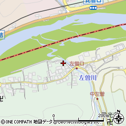 奈良県吉野郡吉野町左曽7周辺の地図
