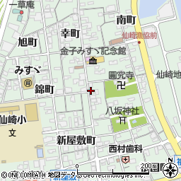 山口県長門市仙崎錦町1321周辺の地図