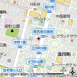 オンディーヌ広島店周辺の地図