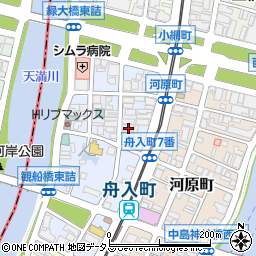広島県広島市中区舟入町6-19周辺の地図