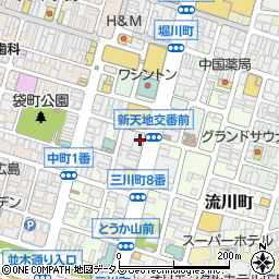 いきなり！ステーキ 広島中央通り店周辺の地図