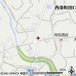 広島県東広島市西条町田口595周辺の地図