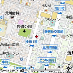 並木バル ワーズワース 広島周辺の地図
