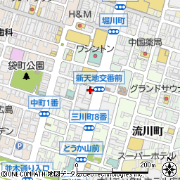 東京チカラめし　中央通り店周辺の地図