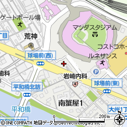 ローソン広島南蟹屋二丁目店周辺の地図
