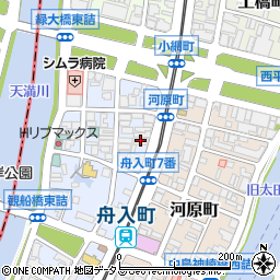 プロマート　舟入店周辺の地図
