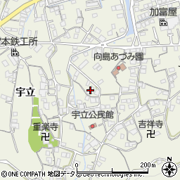 広島県尾道市向島町宇立7960周辺の地図