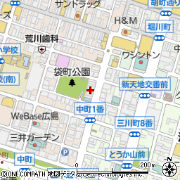 韓国居酒屋 チュマル 広島並木通り店周辺の地図
