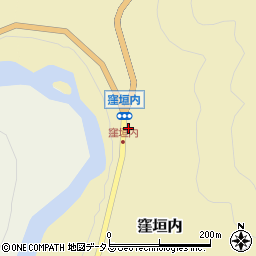 奈良県吉野郡吉野町窪垣内258周辺の地図