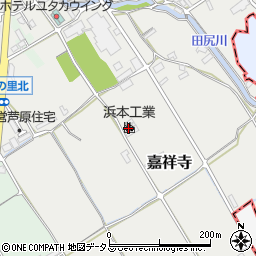大阪府泉南郡田尻町嘉祥寺246周辺の地図