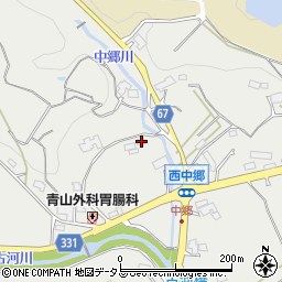 広島県東広島市西条町田口1087周辺の地図