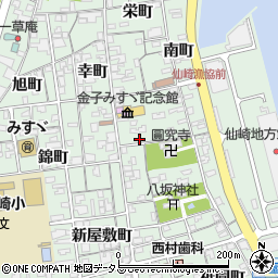山口県長門市仙崎錦町1317周辺の地図