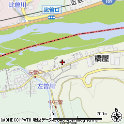 奈良県吉野郡吉野町橋屋318周辺の地図