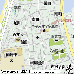 山口県長門市仙崎錦町1300周辺の地図