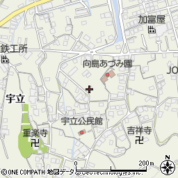 広島県尾道市向島町宇立7954-1周辺の地図