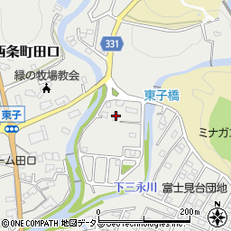 広島県東広島市西条町田口10219周辺の地図