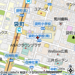 リフレイン・セラピストカレッジ　広島校周辺の地図