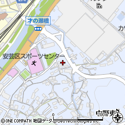 安芸中野壱番館周辺の地図