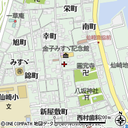山口県長門市仙崎錦町1315周辺の地図