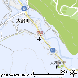 大阪府岸和田市大沢町398周辺の地図