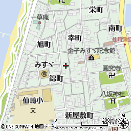 山口県長門市仙崎錦町1287周辺の地図