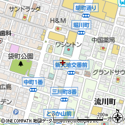ドン・キホーテ広島八丁堀店周辺の地図