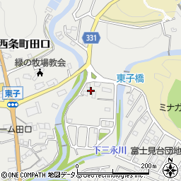 広島県東広島市西条町田口2918周辺の地図