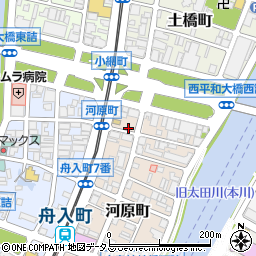 植田商事株式会社　広島営業所周辺の地図