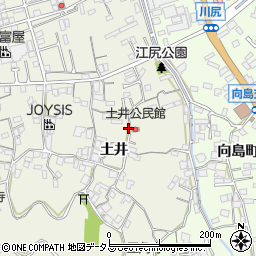 広島県尾道市向島町7697周辺の地図