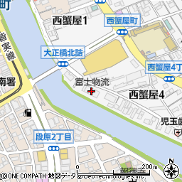 富士物流株式会社　広島物流センター周辺の地図