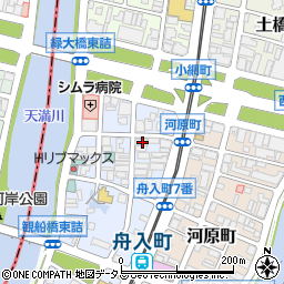 広島県広島市中区舟入町6-26周辺の地図