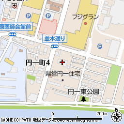 創価学会三原文化会館周辺の地図