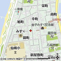 山口県長門市仙崎錦町1286周辺の地図