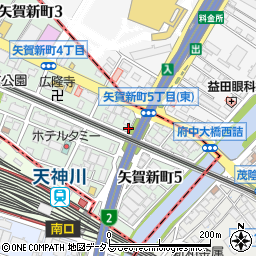 宮田理容院周辺の地図