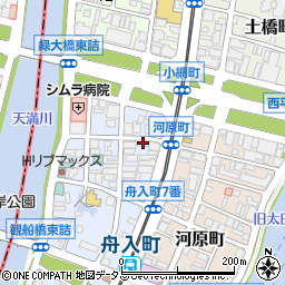 広島県広島市中区舟入町6-29周辺の地図