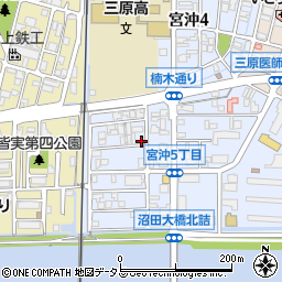 広川エナス株式会社　三原営業所周辺の地図