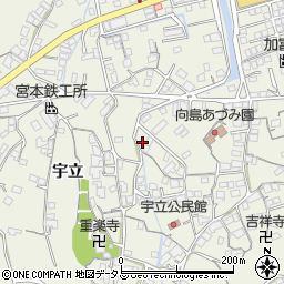 広島県尾道市向島町宇立8003-2周辺の地図