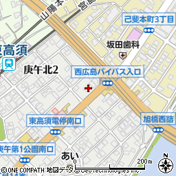 株式会社部屋店　庚午店周辺の地図