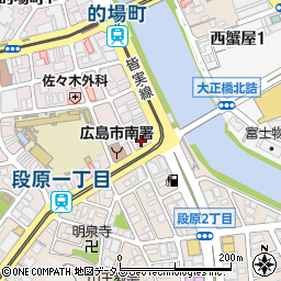 広島市立　段原児童館周辺の地図