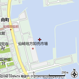 仙崎漁港周辺の地図