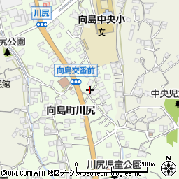 広島県尾道市向島町6016-2周辺の地図