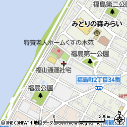 中国アセチレン株式会社　広島出張所周辺の地図