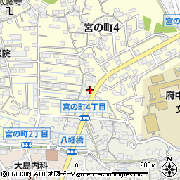 本田尚恵創作バレエ研究所周辺の地図