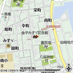 山口県長門市仙崎錦町1308周辺の地図